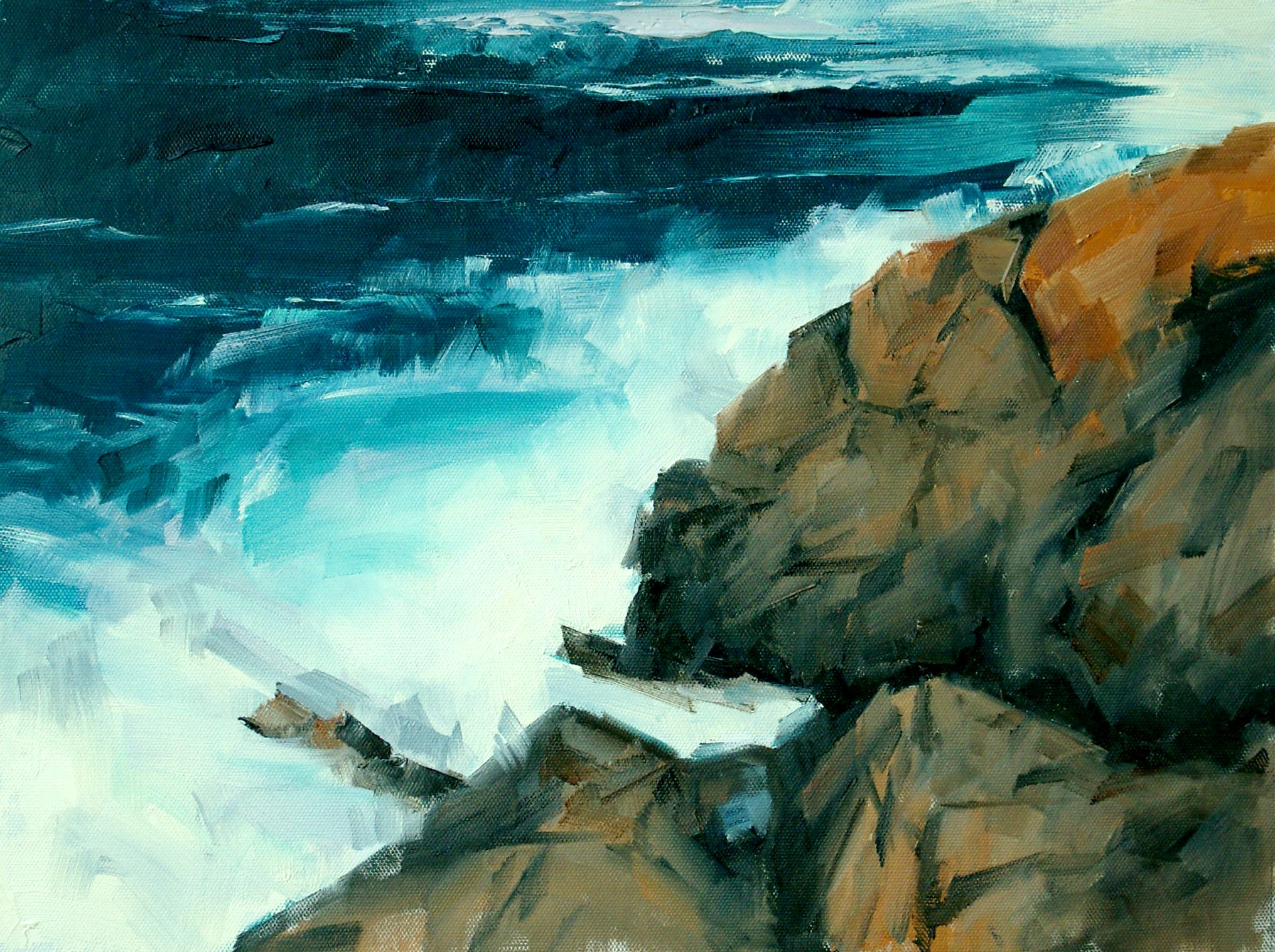 Pacific
                coast rocks